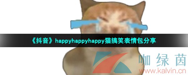 抖音happy猫的表情包有哪些-happyhappyhappy猫搞笑表情包分享